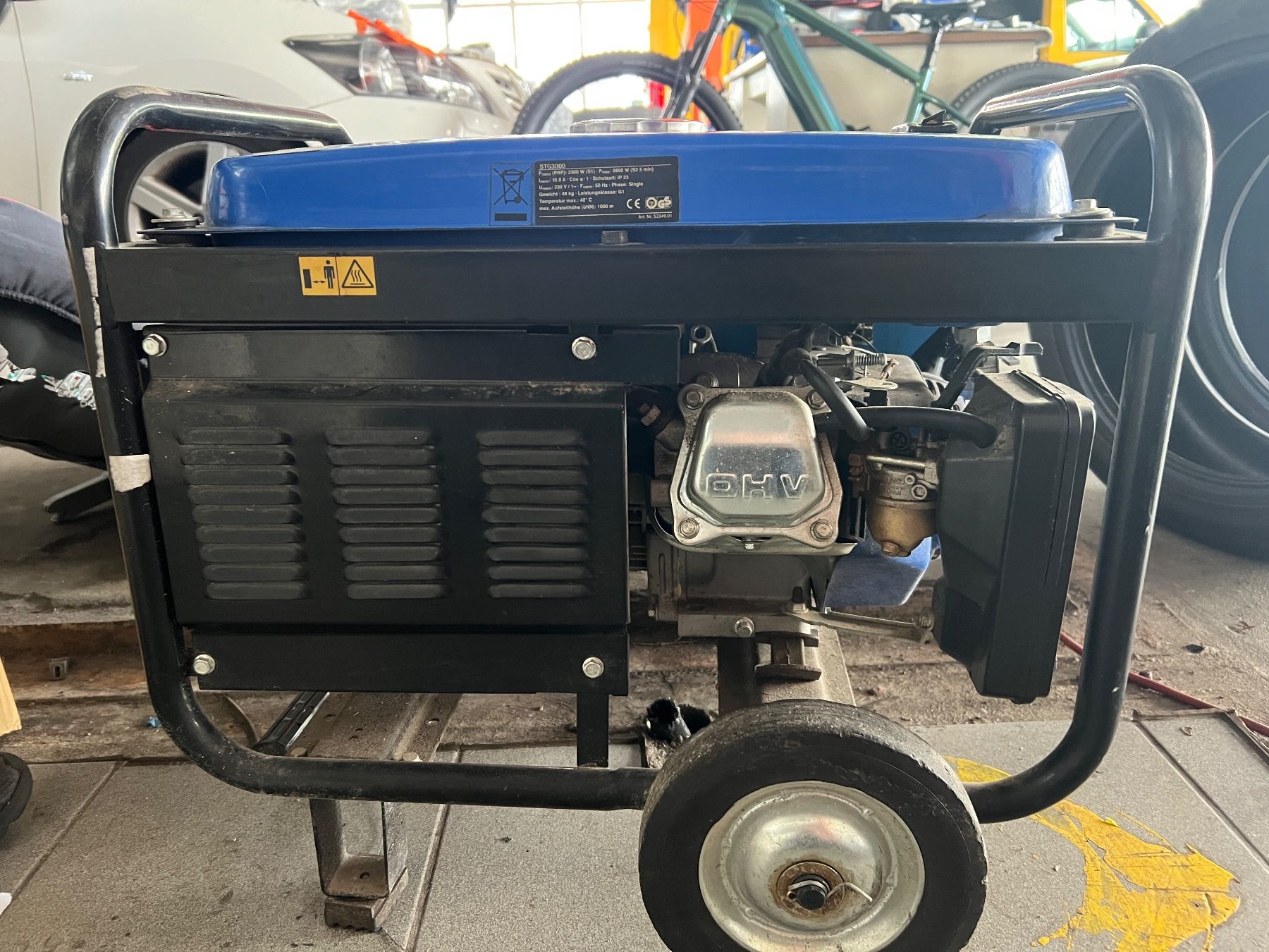 Generatori di corrente: OKAY STG3000 Stromgenerator 3000W mit AVR – Usato da Mellingen venduto da dmi_nps2 4