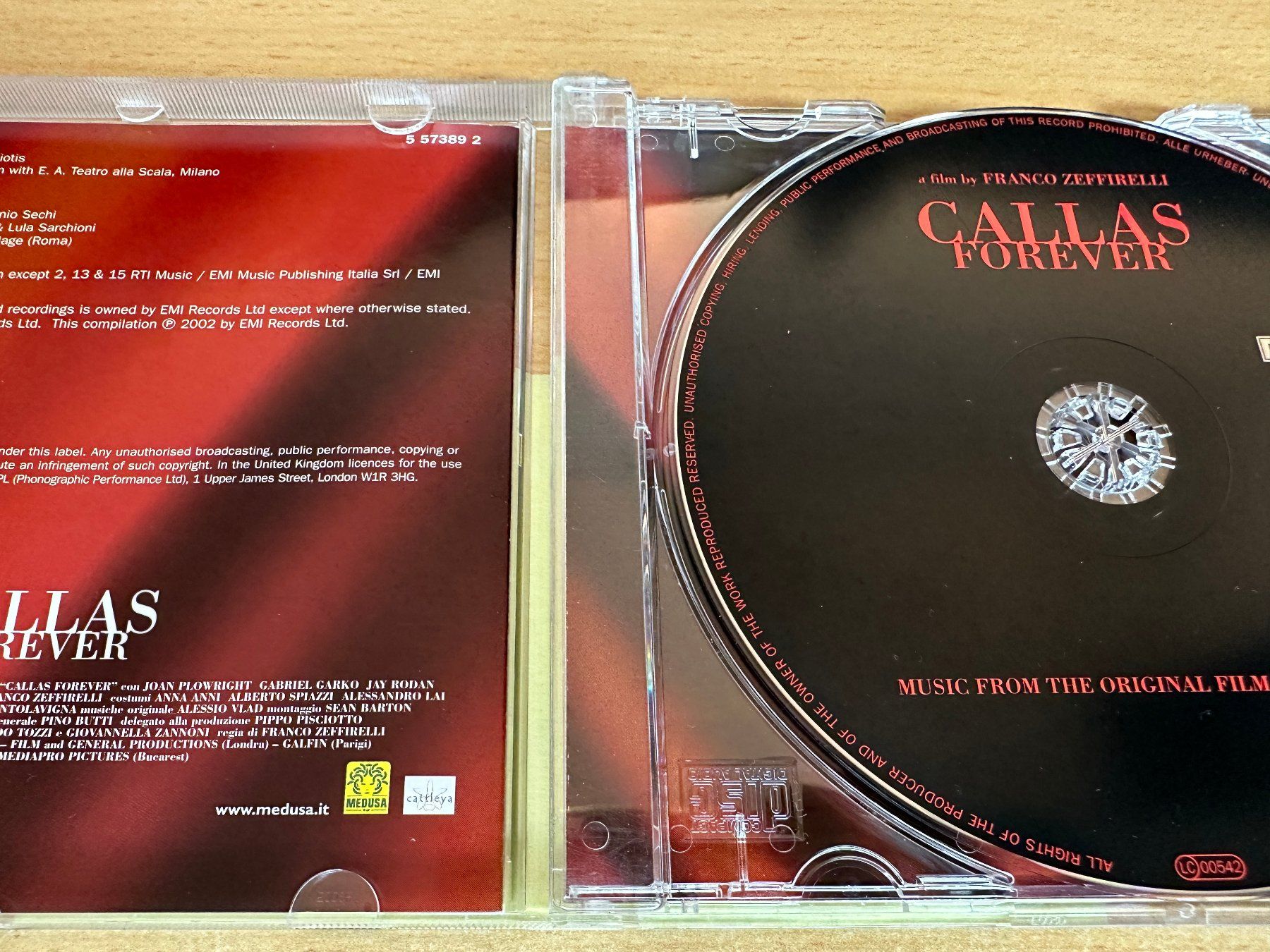 CD: Various – Callas Forever – Usato da Rikon im Tösstal venduto da Alpenmutz 2