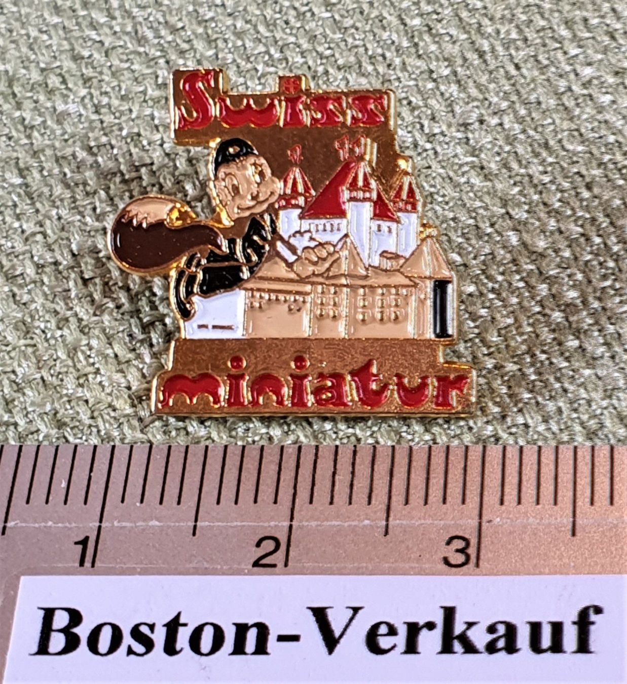 Kit di modellismo & Modellini statici: B773 - Pin Swiss miniatur Melide Lugano – Usato da Reinach BL venduto da Boston-Verkauf 1