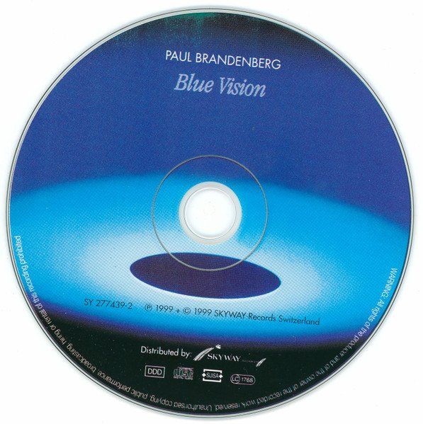 CD: Paul Brandenberg BLUE VISION Electronic New Age Ambient  CD – Usato da Kandergrund venduto da Sososo 2