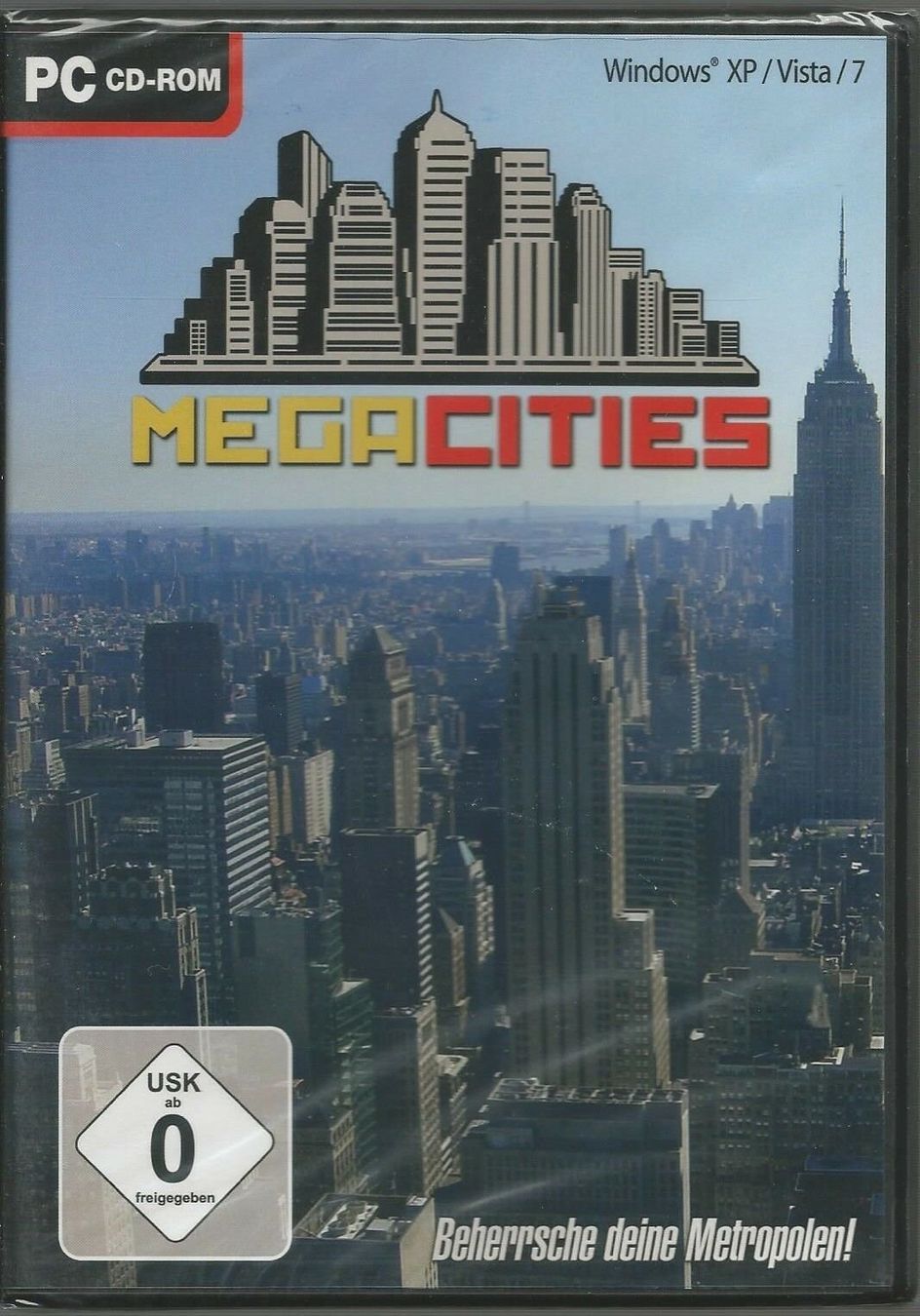 Giochi: Mega Cities Die Städtebau-Simulation (PC, 2012 DVD-Box) NEU – Nuovo e nell'imballaggio originale da Bad Säckingen venduto da ms-spiele-keys
