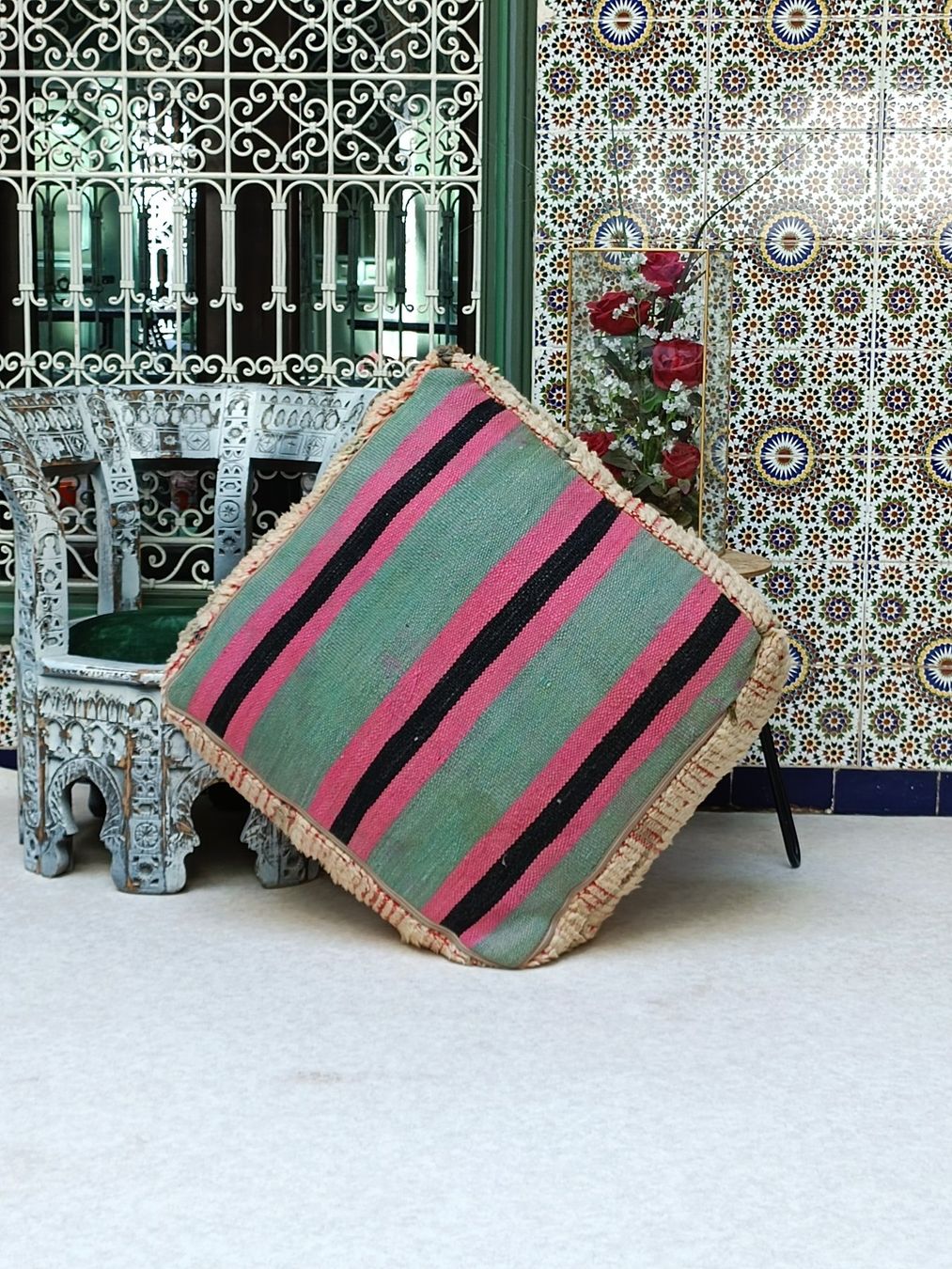 Sofas: Pouf marocain Vintage – Neuf (Voir description) à cournillens par Haronn 2