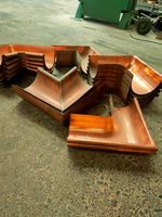 Rinnenwinkel 33 & 25  innen & aussen  Kupfer 19 Stk