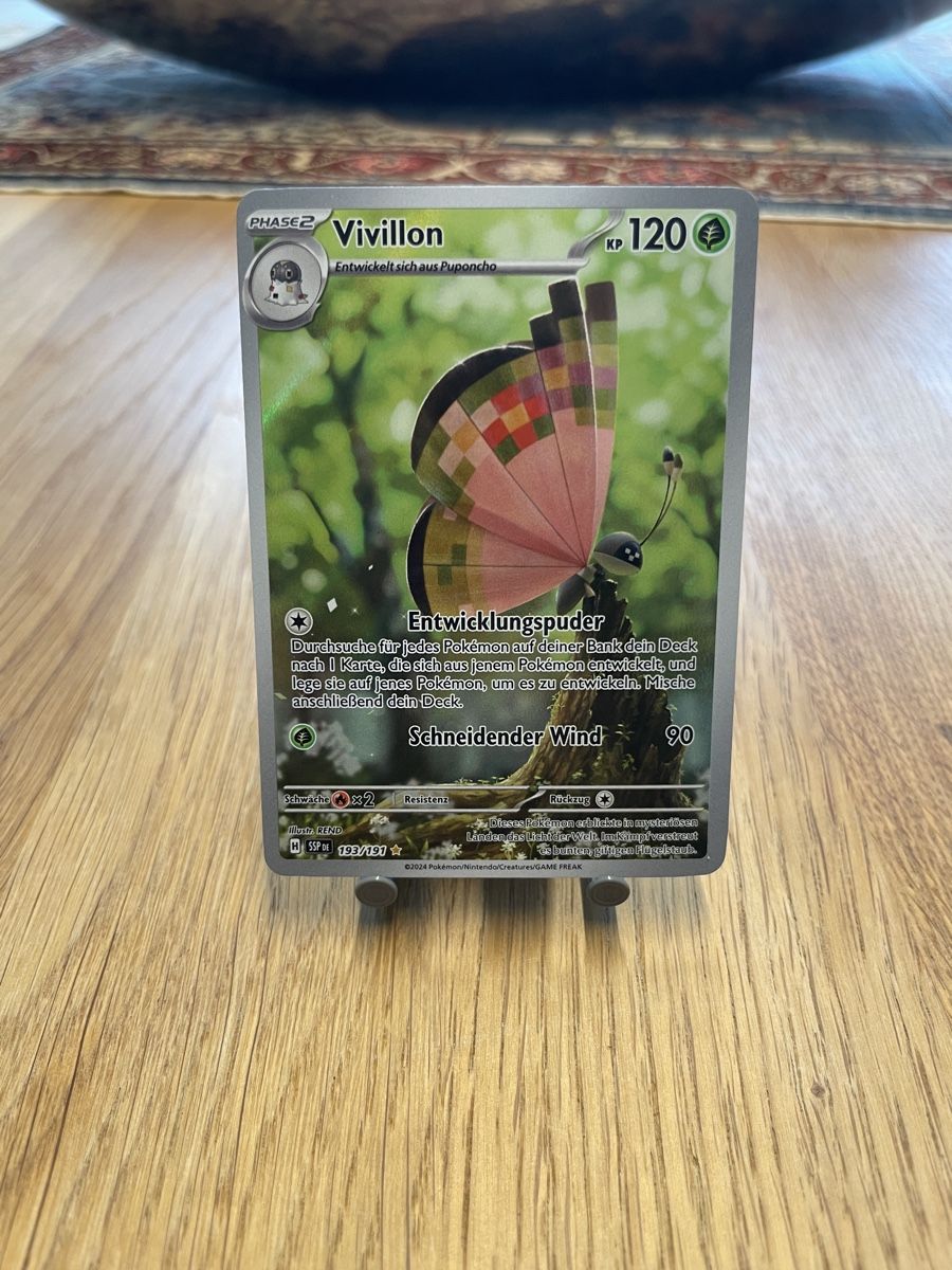 Pokémon Carte collezionabili: Vivillon 193 - DE – Nuovo (secondo la descrizione) da Thalwil venduto da Sermet1907