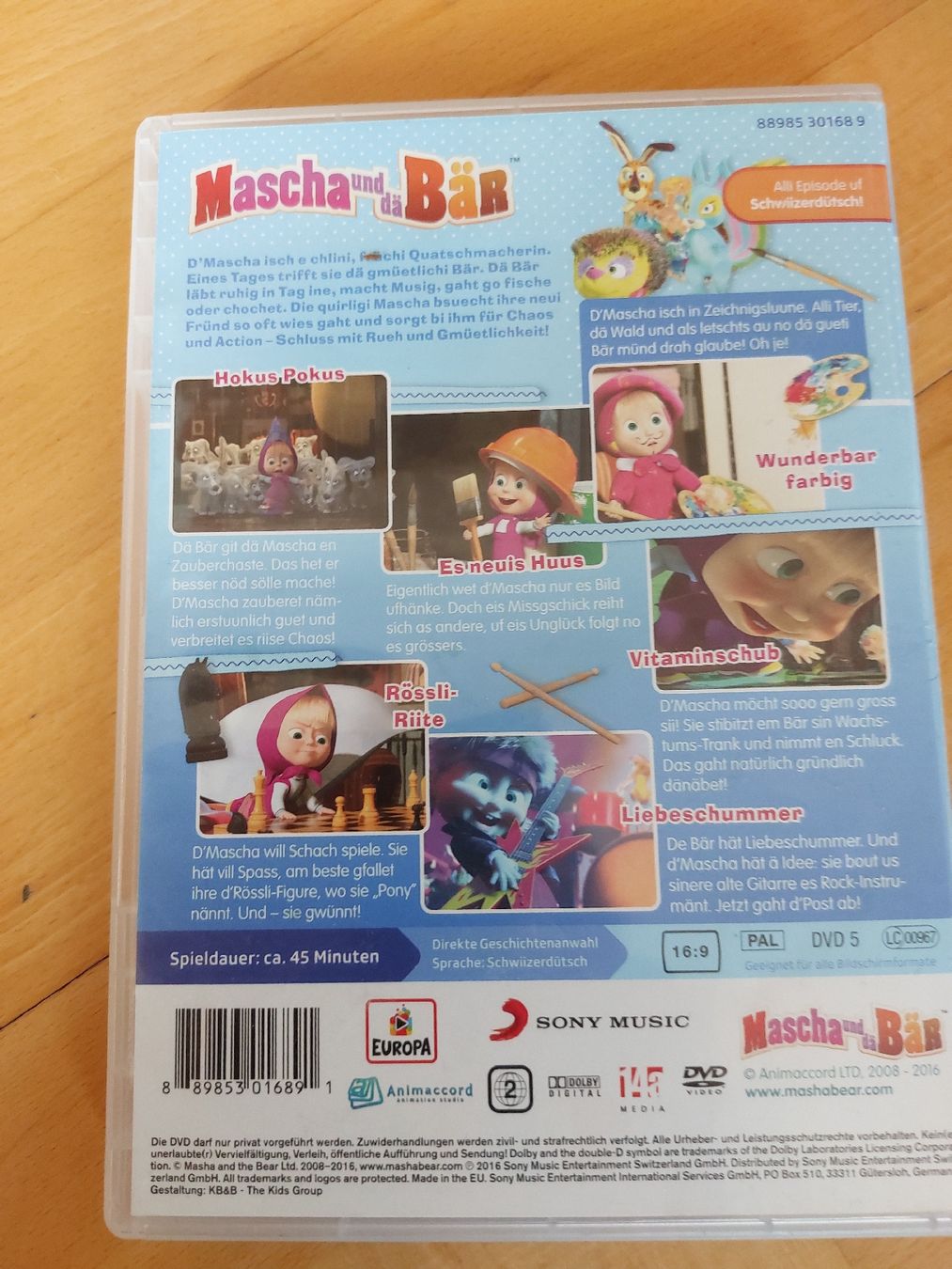 Tutti i DVDs: Mascha DVD und da Bär – Usato da Landquart venduto da Cedes 2