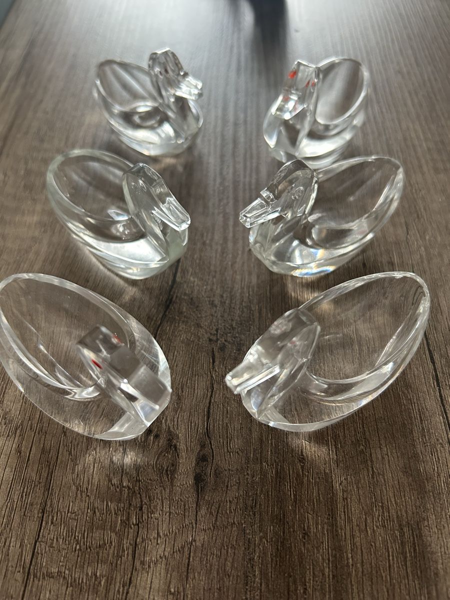 Statuette: 6 x Glas Canards 60er Jahre – Usato da Schaffhausen venduto da Lucyswunderlade