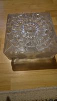 Mid Century Deckenleuchte dickes Glas