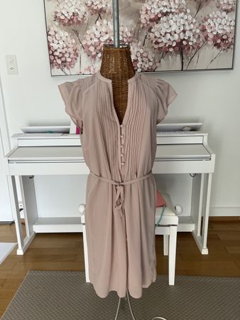 Kleid in Puderrosa, Gr. 38, C&A