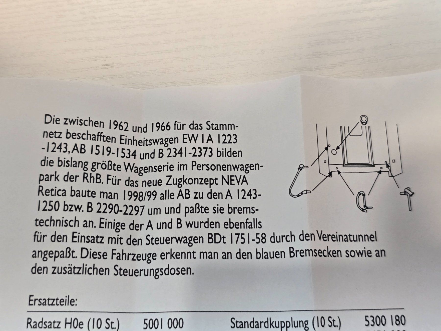 Bemo Modellini di ferrovie: Bemo 3250156, RhB, B 2296, Einheitswagen I, refit, Vitrine – Nuovo (secondo la descrizione) da Kloten venduto da Nicola2 5