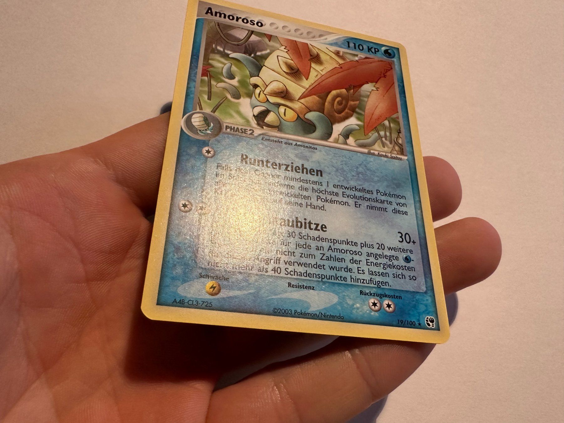 Pokémon Carte collezionabili: Amoroso non holo Ex Sandsturm DE – Usato da Hagendorn venduto da Pokecollectorch 1