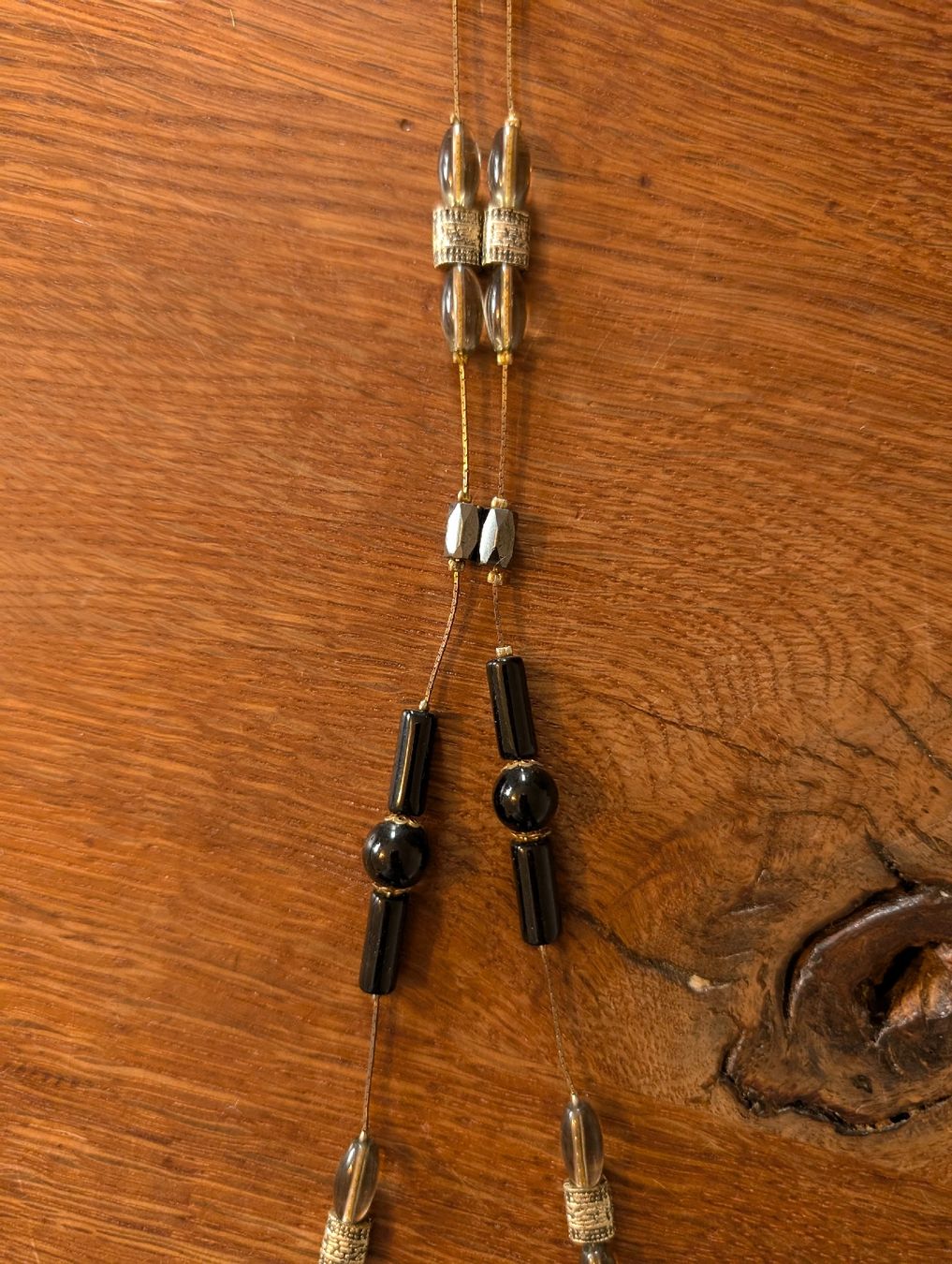Catenine: Elegante lange Halskette mit Steinen – Usato da Bern venduto da Zorro333 2