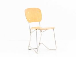 Armin Wirth Aluflex Stühle 43cm - Silber