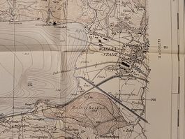 SWISSTOPO Karte WALENSTADT, 1944 selten