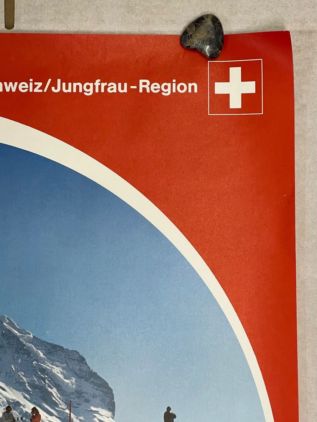 Poster & Bilder: Altes Plakat Kleine Scheidegg Jungfrau – Gebraucht aus Vaduz von Unikate-Markt 6