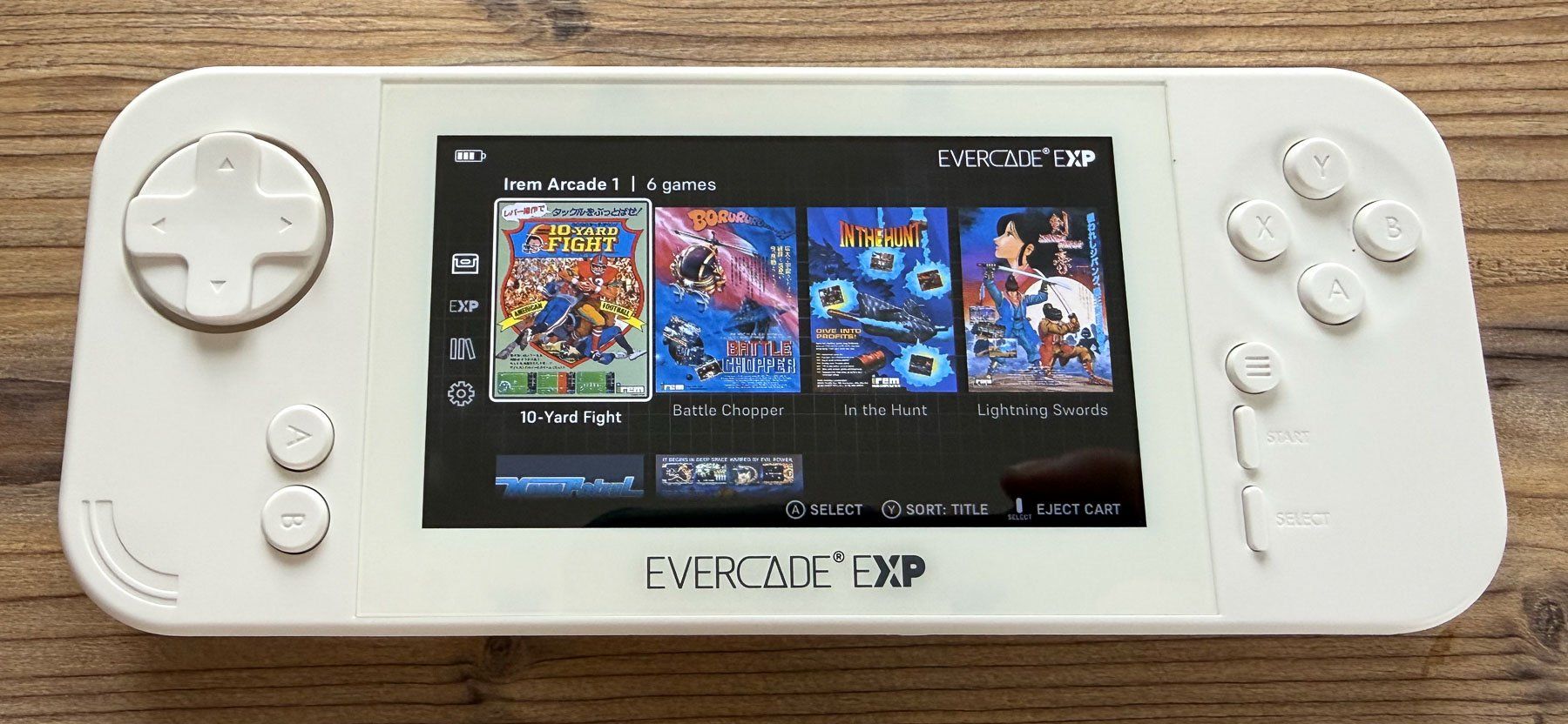 Evercade Console: Evercade EXP Capcom OVP + Transportbox + Irem Arcade 1 – Usato da Zürich venduto da Yamirodvd 7