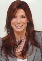 Original Autoramm SANDRA BULLOCK auf Großfoto