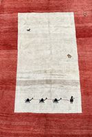 Wunderschöner Orientteppich Gabbeh 312x230. Frisch gewaschen