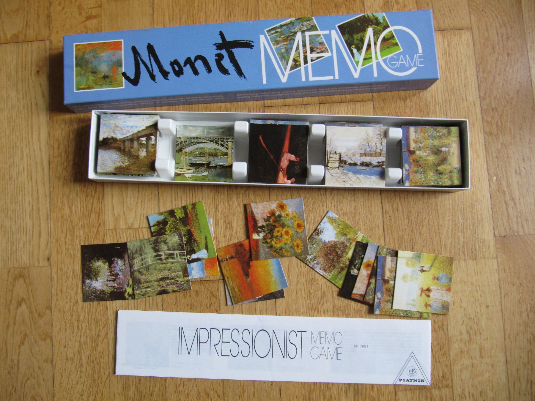 Giochi: Memoryspiel Kunstmemory Monet MemoGame – Nuovo (secondo la descrizione) da Würenlos venduto da AustralisZ 1
