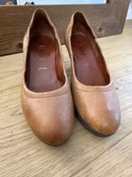 Högl Damenschuhe Gr. 3 (ca. 35-36) Cognac Leder Herbst Pumps