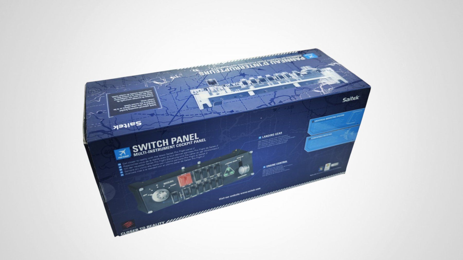 Saitek Controller: Saitek Pro Flight Switch Panel mit Originalverpackung – Usato da Grandcour venduto da Drscubi 3