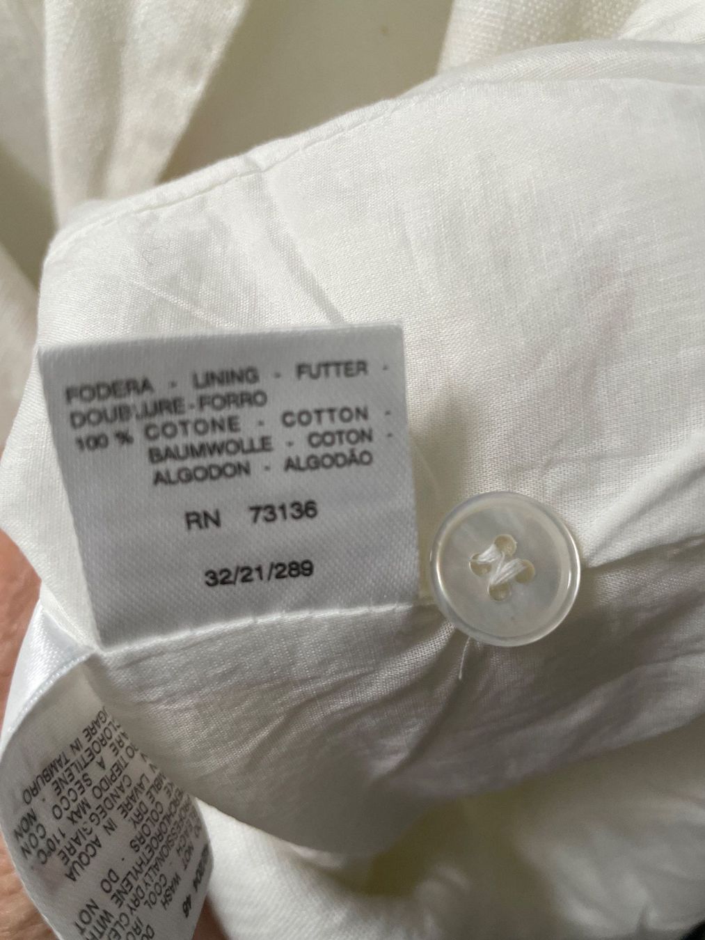 Max Mara Gilet & Giacche senza maniche: Max Mara Weste, CH- Grösse 42, Leinen, – Usato da Wettingen venduto da Adventist 4