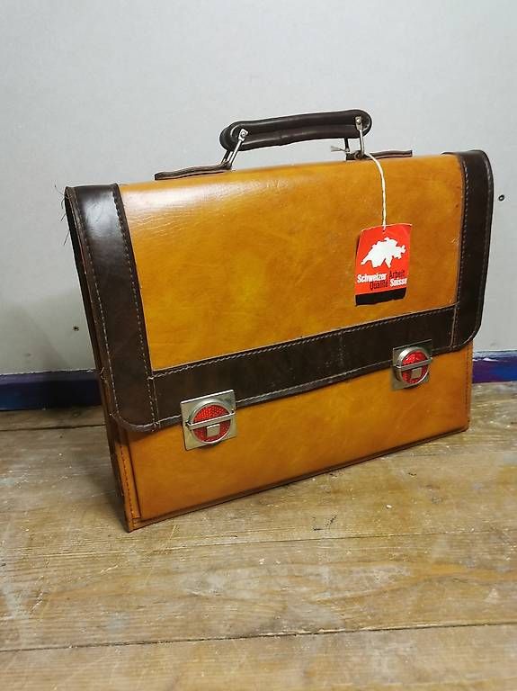 Valigie & Borse: Antike Ledertasche / Schultasche / Aktentasche  – Usato da Winterthur venduto da Cyi_paint