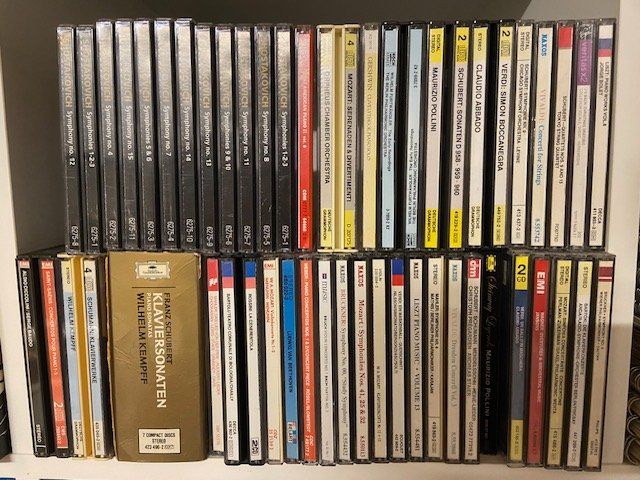 CD: 45 CDs Klassik - Schöne Sammlung!! – Usato da Sulz AG venduto da fischueberalles