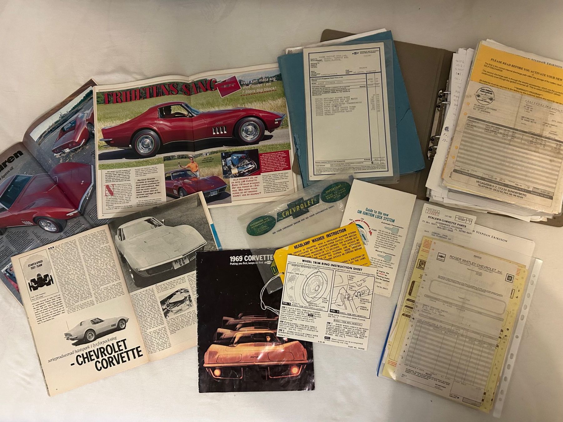 Chevrolet Automobili: '69 Corvette C3 BB Tri-Power! – Usato da Düdingen venduto da Blackbird454 4