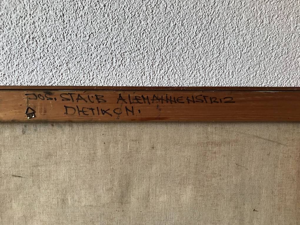 Dipinti: Gemälde Josef Staub Abstrakte Kunst "San Vinzenco" – Usato da Immensee venduto da wgo_268n 4