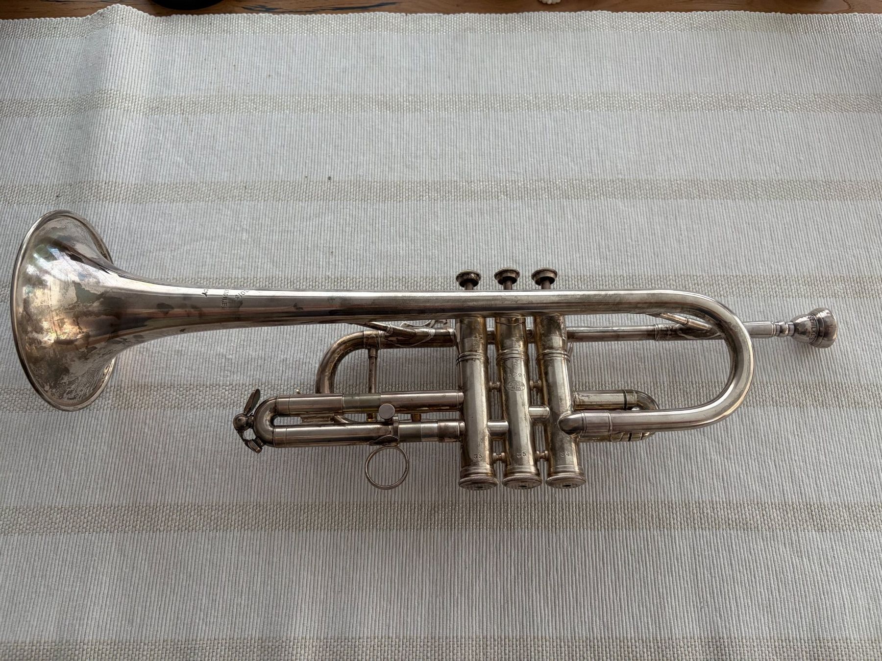 Musikinstrumente: Occ. B-Trompete "A. Courtois" – Gebraucht aus Aarberg von bea_rt7l 1