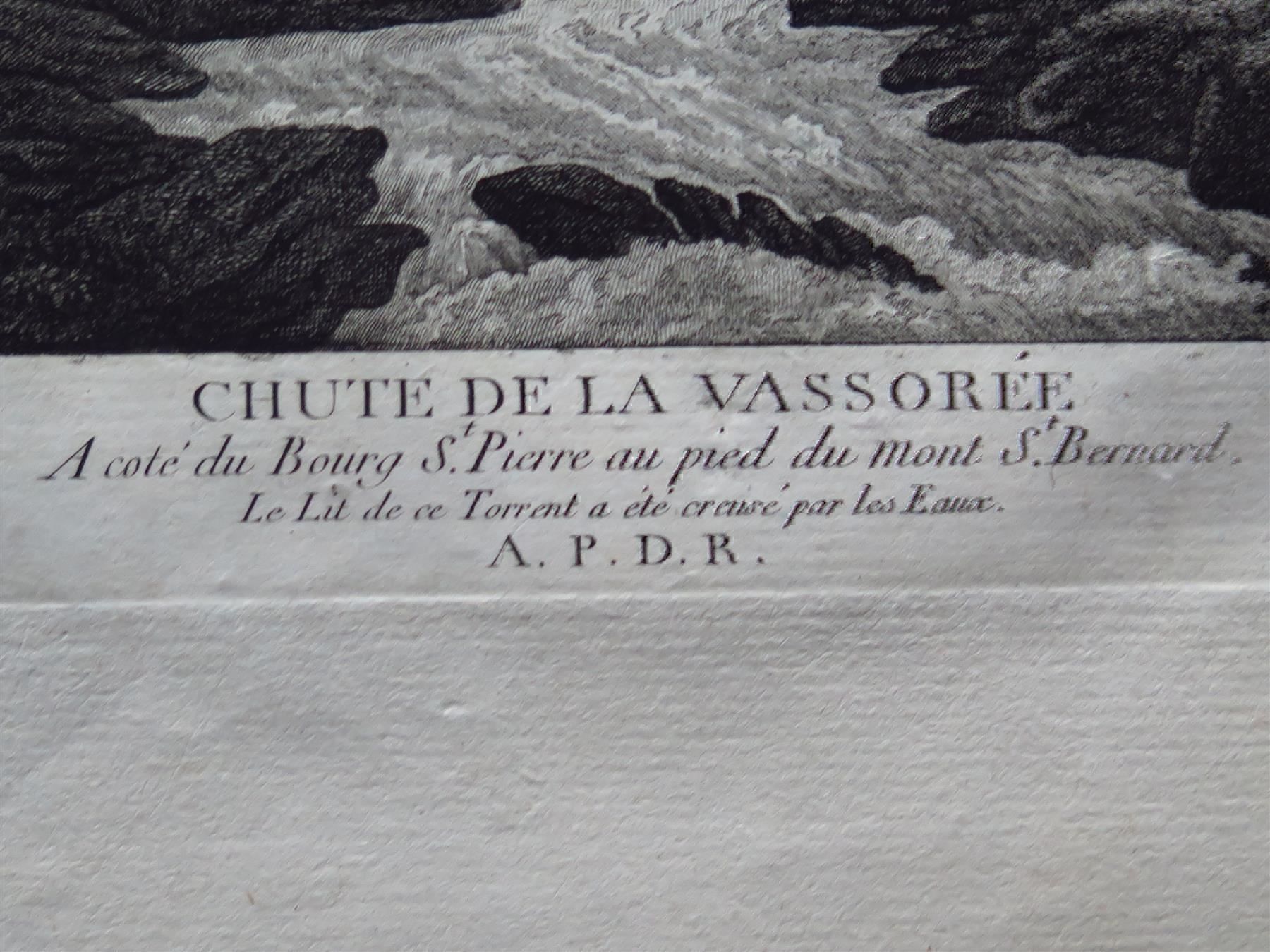 Stiche: Glacier du Fischer-Thal/Chute Vassorée – Gebraucht aus Bern von Jwpm66 4