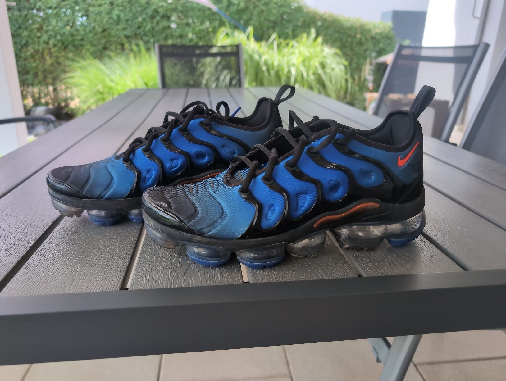 Nike Herrenschuhe: Nike Air VaporMax Plus Knicks – Gebraucht aus Hindelbank von bue_w6rb