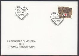2011, FDC, Kunstsserie Biennale Venedig (Nr. 1396)