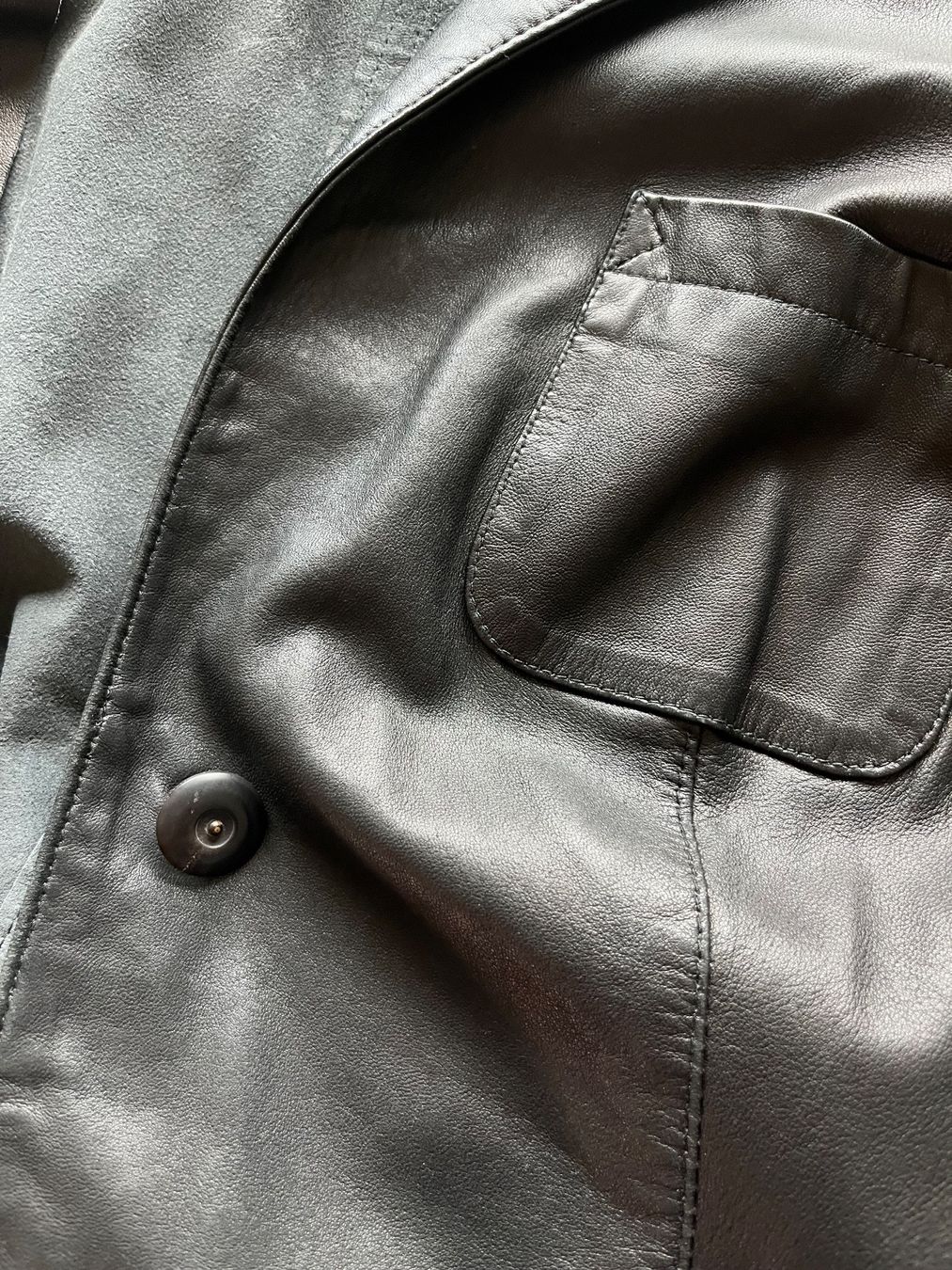 Prada Vestes: Prada Echtleder Blazer – D'occasion à Dübendorf par gas_2wcn 3