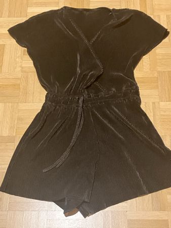 Plissee-Jumpsuit