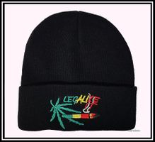 Wintermütze *Cannabis / Legalize It* - Nr. J-597
