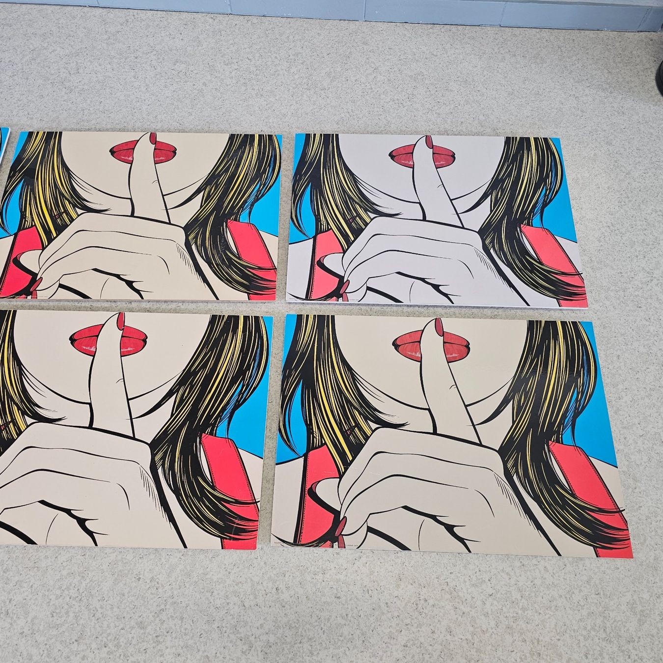 Foto & Immagini: IKEA Solmyra Bild: Sssshhh by Deborah Azzopardi Widow & Son – Usato da Nottwil venduto da Wondewa-Shop 1