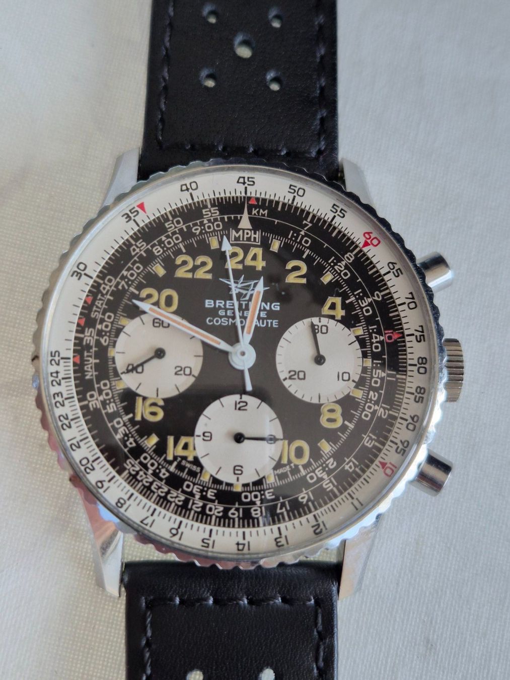 Breitling Uhren: Breitling Chronograph Navitimer Cosmonaute 809 – Gebraucht aus Chabrey von Horology 6