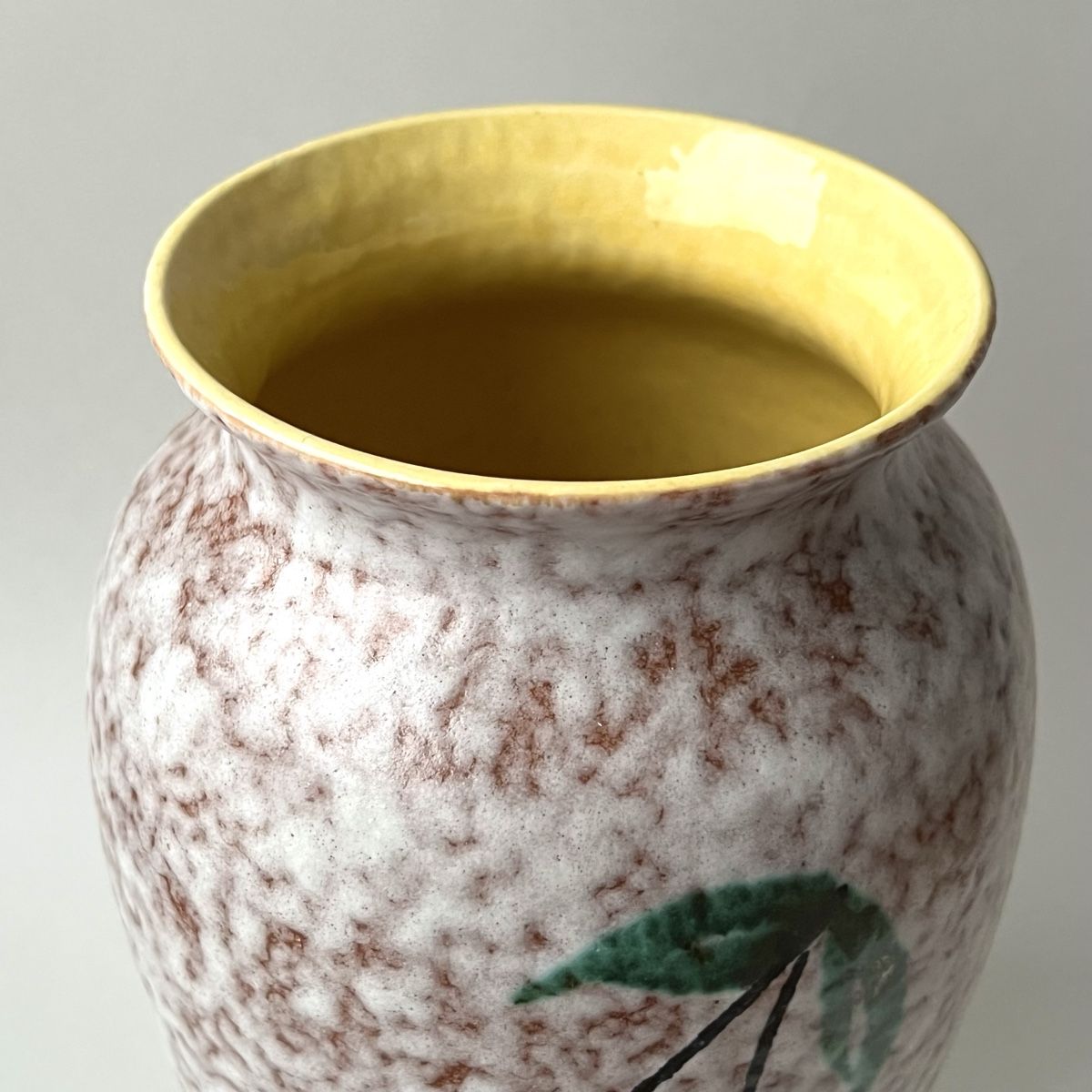Vasi & Recipienti: West Germany Speckled Ceramic Vase Large - Midcentury Design – Usato da Genève venduto da Kookiek 2
