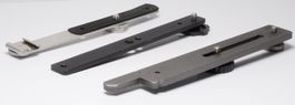 3 Universal Schienen / Blitzschienen mit 1/4" Gewinde