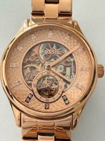 Fossil BQ3651 Automatik-Skelettuhr Roségold mit OVP &Zubehor