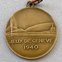 Suisse médaille des Jeux de Genève 1940