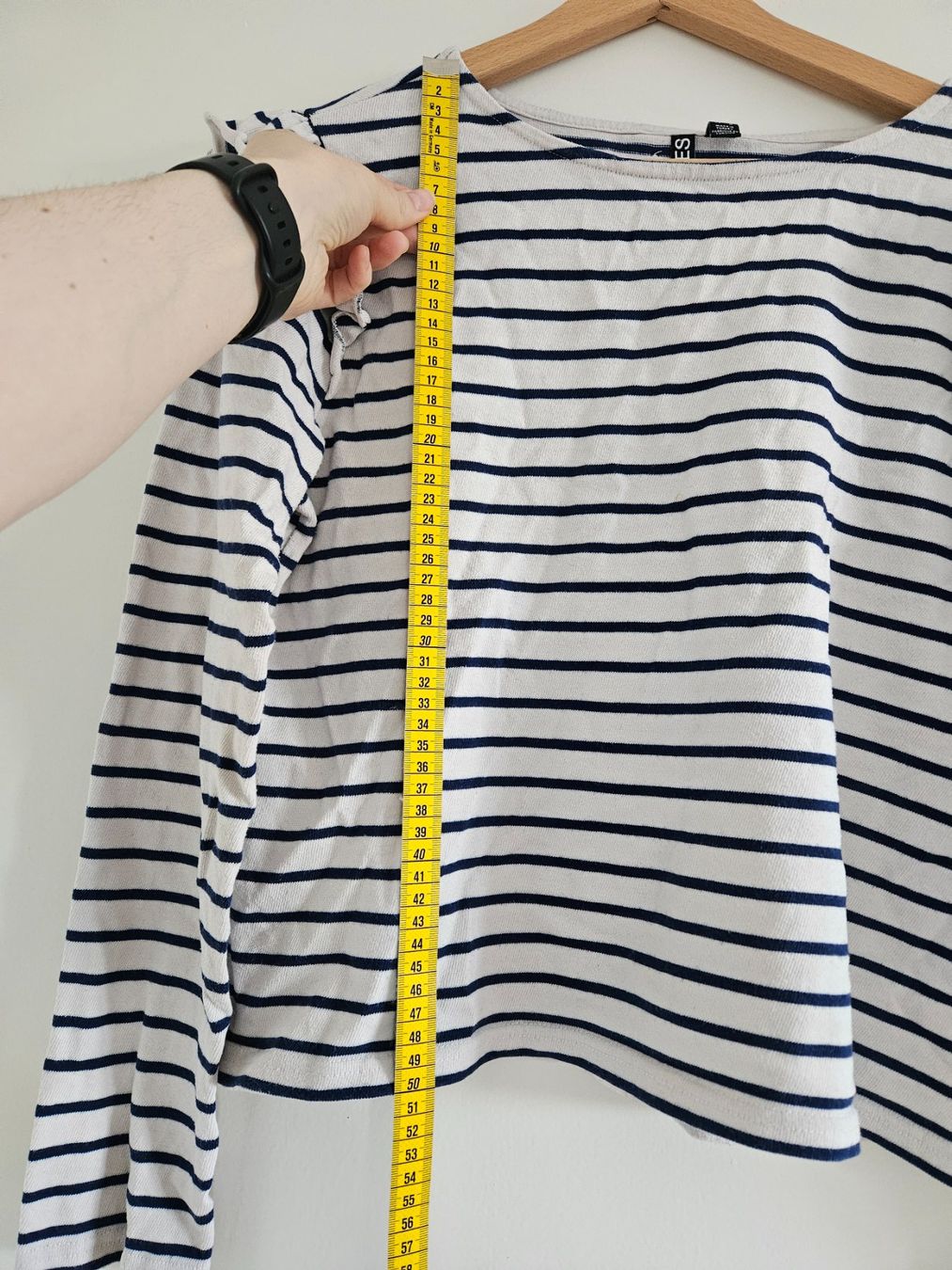 Maglioni & Felpe: Pullover blau/weiss gestreift Gr.M mit wunderschönem Rücken – Usato da Schaffhausen venduto da sabrina915 2