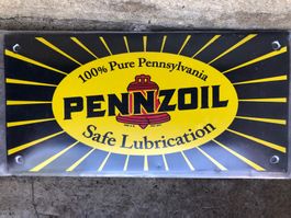 Pennzoil motor oil oil werbung reklame