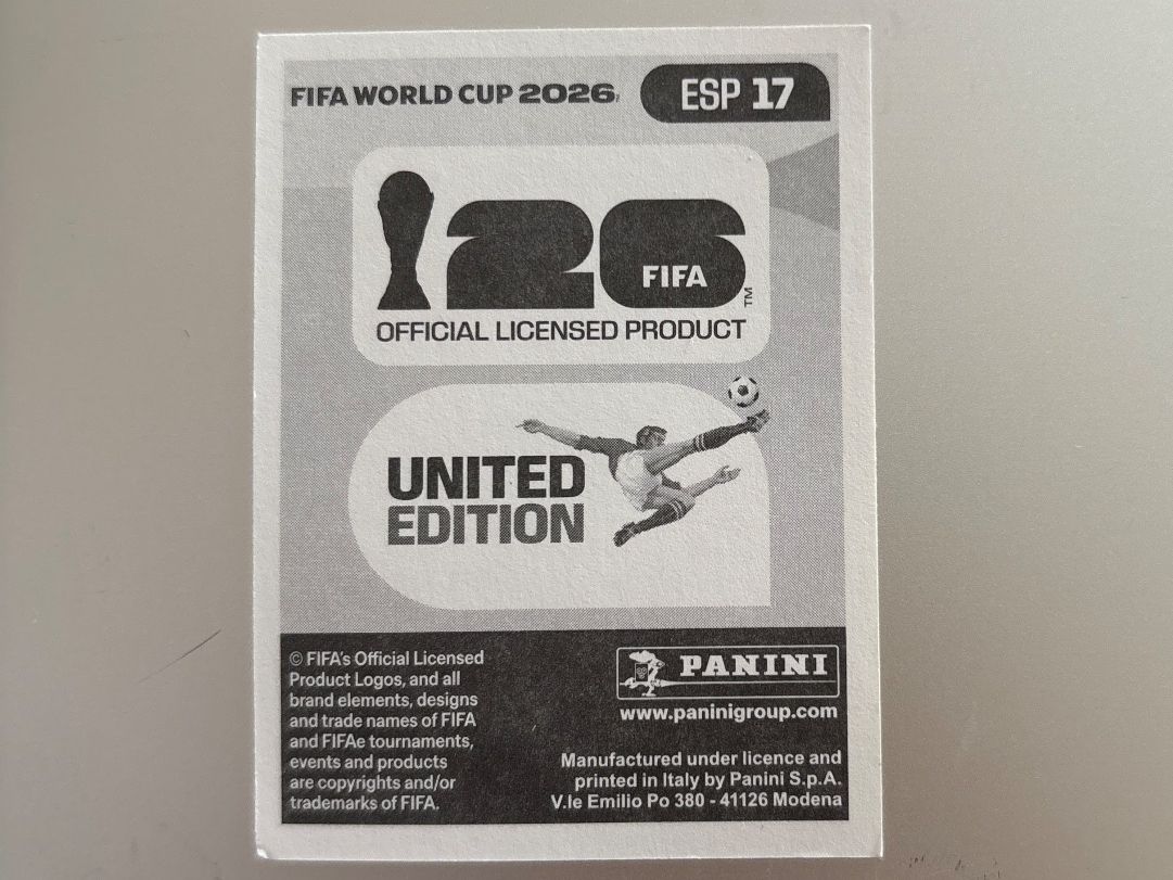 Panini Carte collezionabili: Panini ESP 17, Nico Williams – Nuovo (secondo la descrizione) da Widnau venduto da lau_qxt9 1