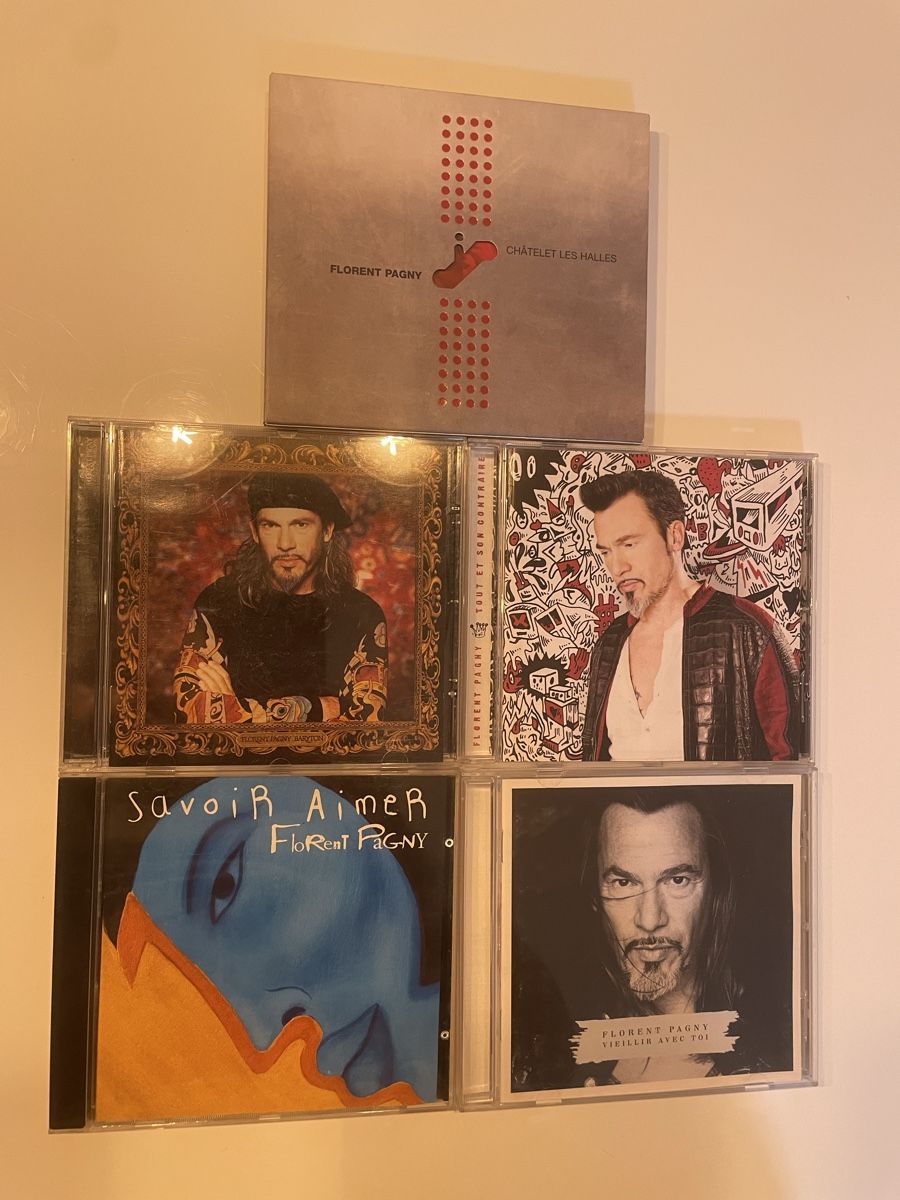 CD: Lot 5 CD Florent Pagny – Usato da Grand-Lancy venduto da MichaelLopes