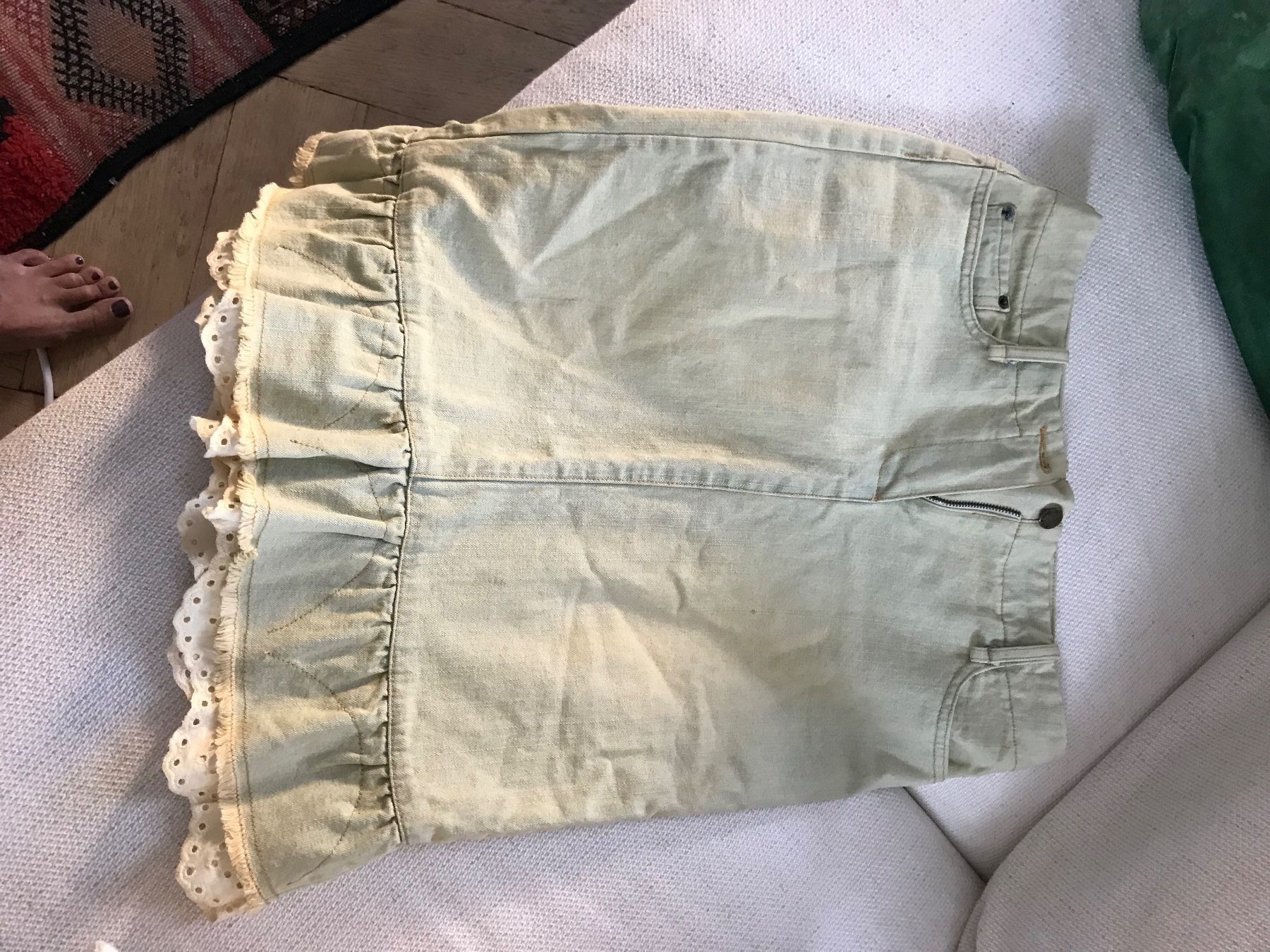 Mango Gonne: Jeansrock Mango Countrystyle – Usato da Basel venduto da kat_5vlm