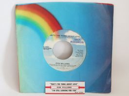 Single Don Williams That's The Thing about Love für Jukebox