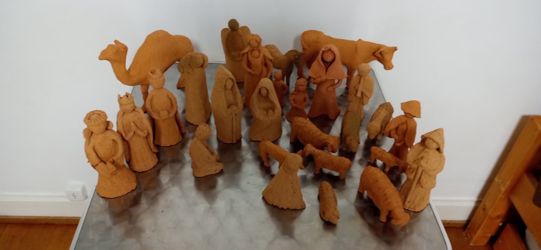 Figurines: Ton Krippenfiguren – D'occasion à Basel par B_dj
