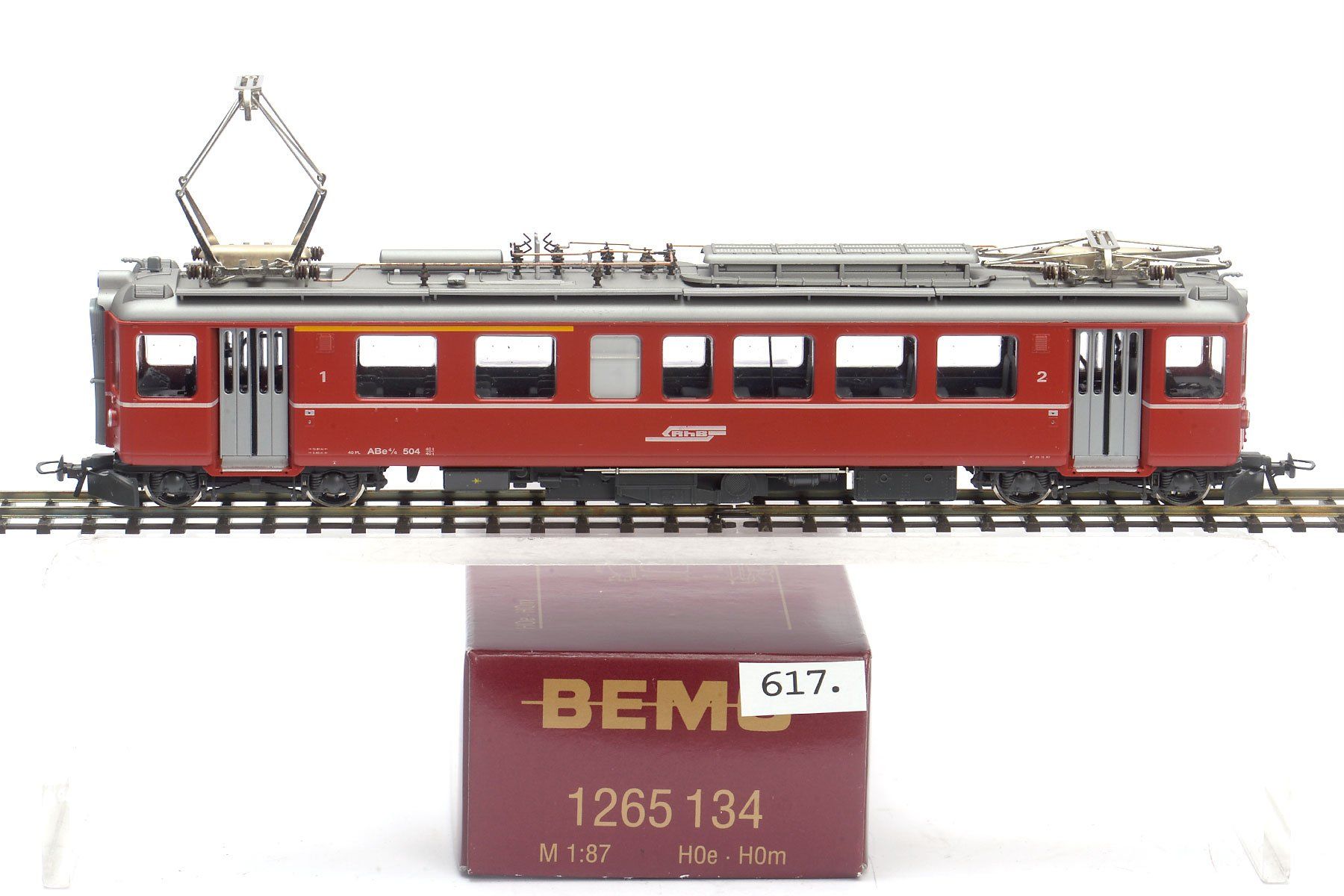 Bemo Modellini di ferrovie: BEMO RhB Triebwagen ABe 4/4, 1265 134, H0m, OVP – Usato da Bubendorf venduto da zimmers_creativteam 1